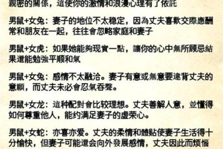鼠男虎女配对，是否能携手走向幸福