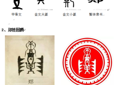 探索郑姓的起源与独特命名风格