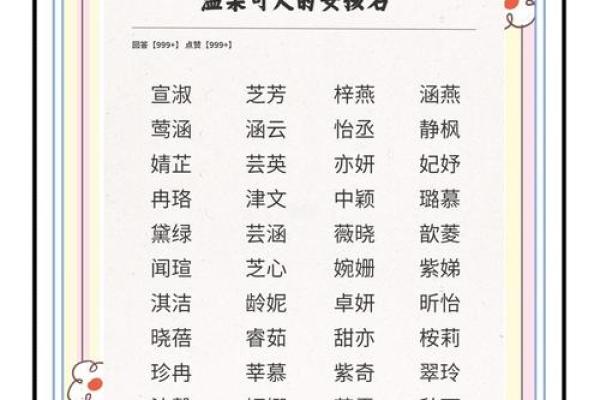 如何为女孩挑选最具意义的名字