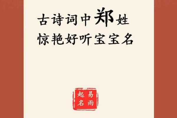 郑姓女孩名字推荐及寓意解析