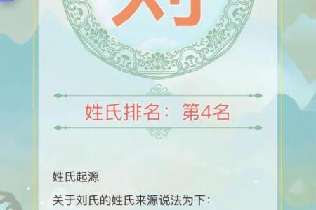 最受欢迎的刘姓名字大全