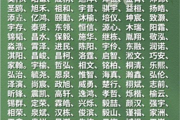 最受欢迎的男孩名字汇总