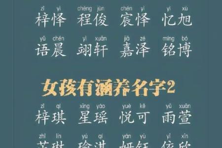 揭秘生辰八字和名字的完美搭配，轻松改变命运