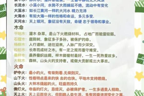 金命的年份与生肖解析详细解读