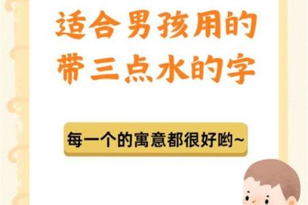 三点水与名字的奇妙联系