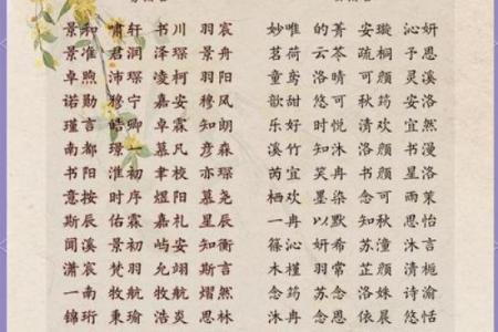 如何为女宝宝挑选一个有寓意的名字