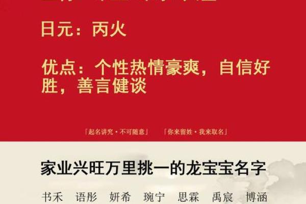 挑选最适合龙的名字技巧