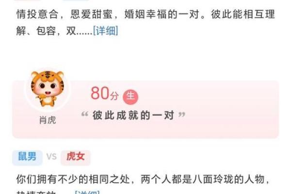 老鼠和老虎属相配对是否能长久