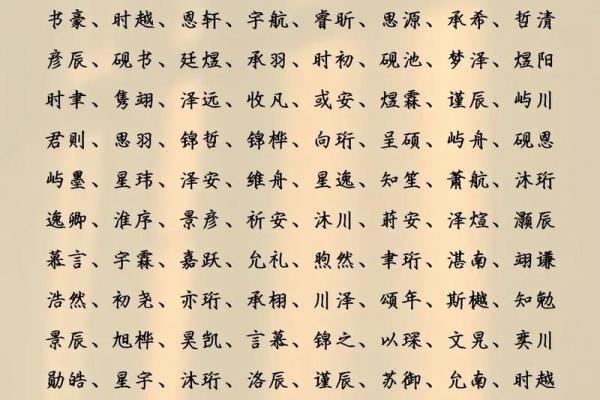 如何为男孩起个有意义的四字名字