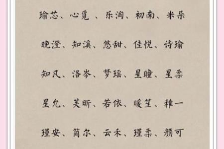小姑娘名字大全，挑选最适合她的那个