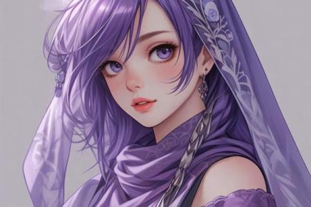 紫名字女孩：浪漫与神秘的完美结合