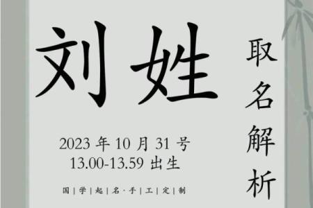 有寓意的刘姓名字大全
