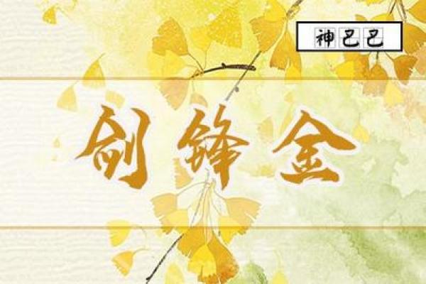 剑锋金命在命理学中的深刻含义