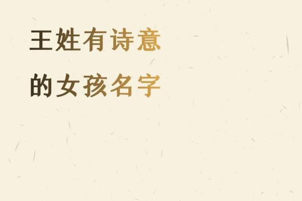 王姓女孩名字的文化与创意探索