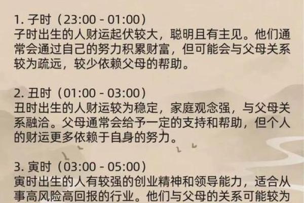 只需一个生辰八字，你的命运全都在这里
